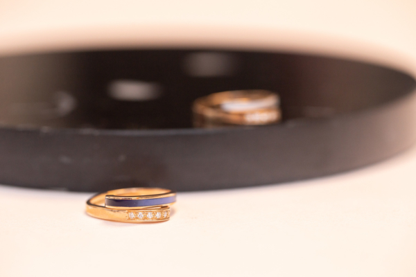 Bague Déferlante Résine 2 Vagues
