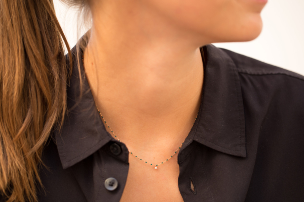 Collier Mini Gigi 1 Diamant de Gigi Clozeau