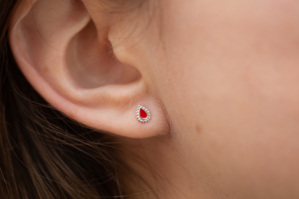 Boucle d'oreille Lucky Cashmere de Gigi Clozeau