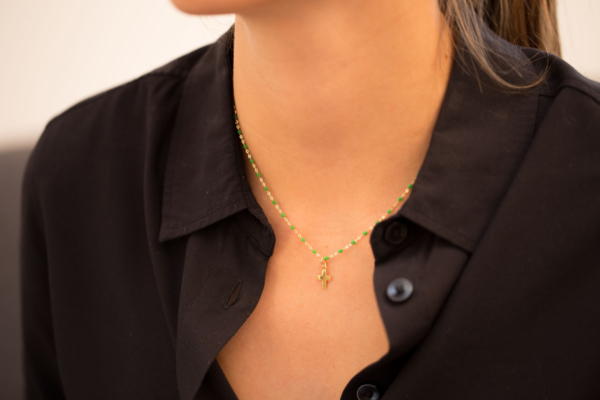 Pendentif Croix de Gigi Clozeau