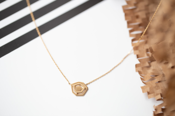 Collier Heptagone Mademoiselle Diamantissimo
