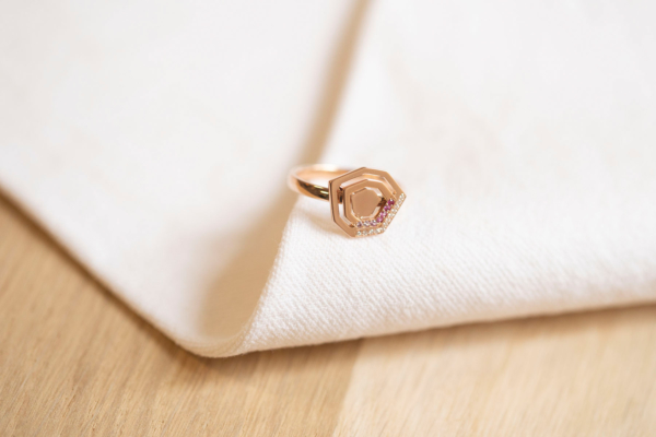 Bague Heptagone Mademoiselle Diamantissimo