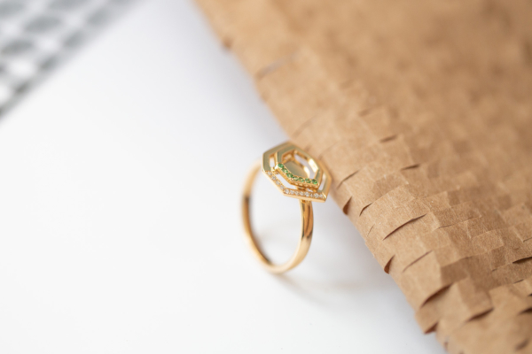 Bague Heptagone Mademoiselle Diamantissimo
