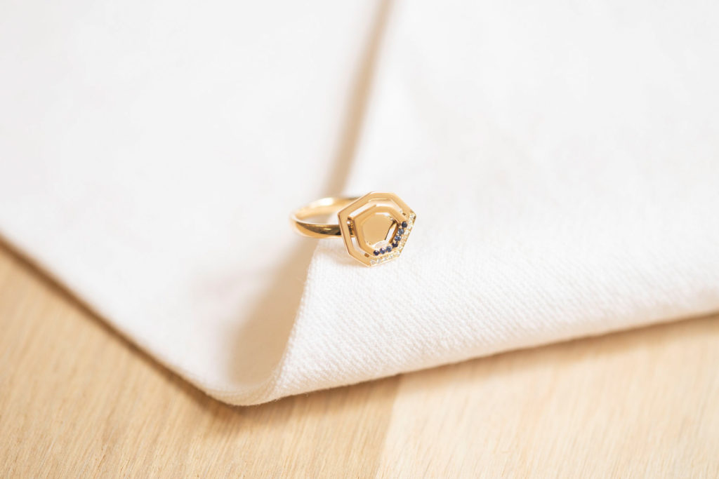 Bague Heptagone Mademoiselle Diamantissimo