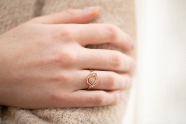 Bague Heptagone Mademoiselle Diamantissimo