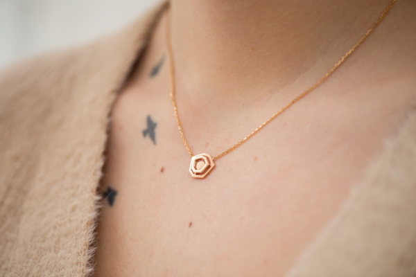 Collier Heptagone Mademoiselle Diamantissimo