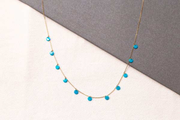 Collier Polka La Brune & La Blonde