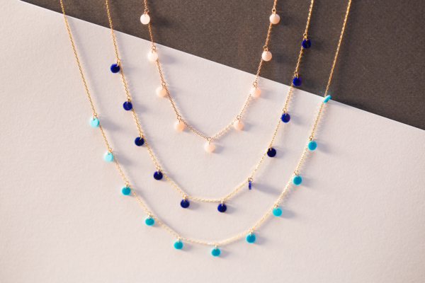 Collier Polka La Brune & La Blonde