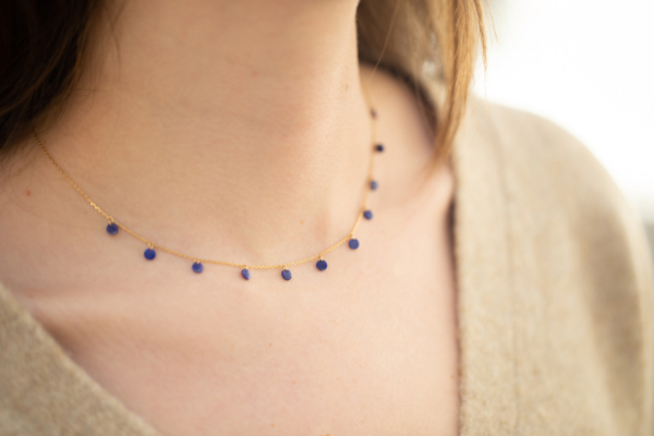 Collier Polka La Brune & La Blonde