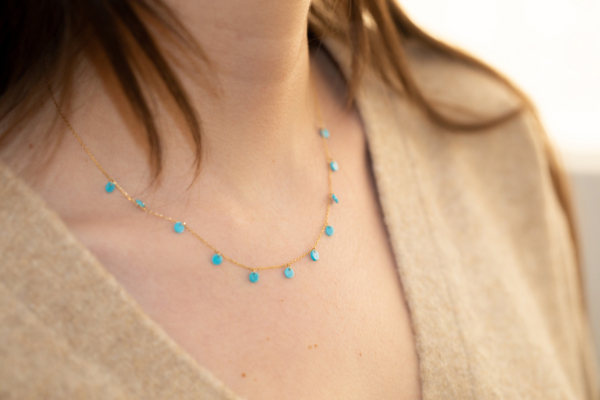 Collier Polka La Brune & La Blonde