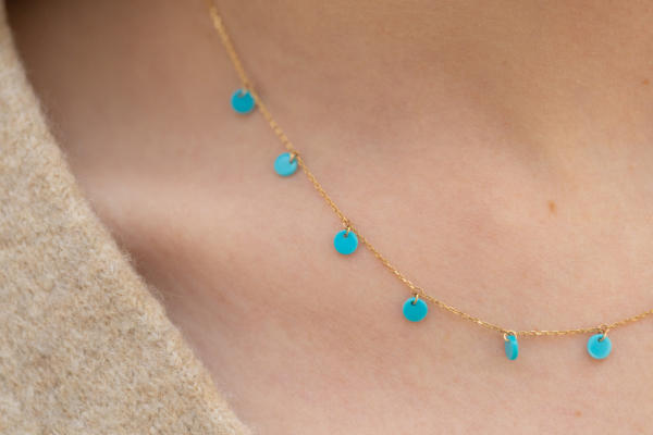 Collier Polka La Brune & La Blonde