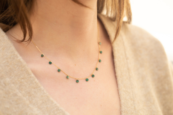 Collier Polka La Brune & La Blonde