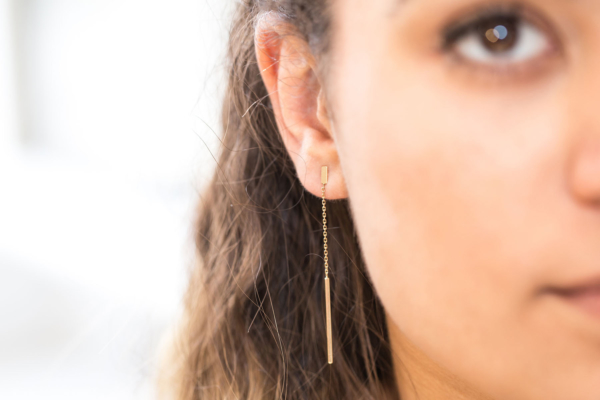 Boucles d'oreilles Brindille Mademoiselle Diamantissimo