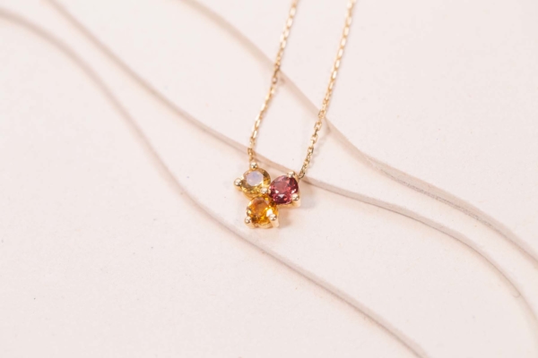 Collier Ruisseau Grenat Citrine de Studio 28