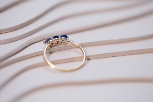 Bague Cascade Saphir Bleu de Studio 28