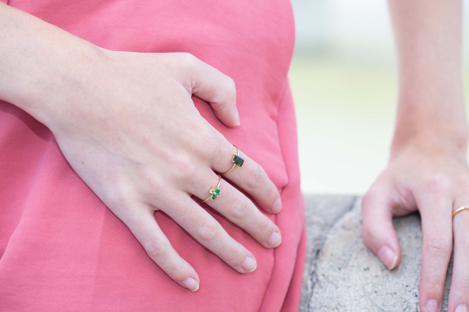 Tourmaline online verte bague