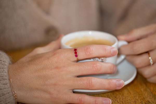 Bague Cascade Rubis de Studio 28