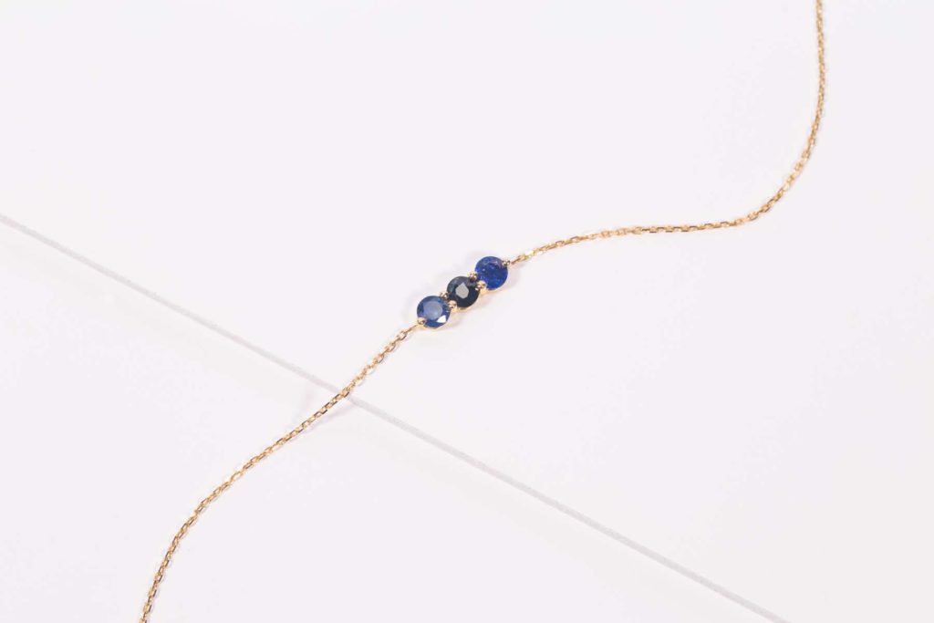 Bracelet Cascade Saphirs Bleu de Studio 28