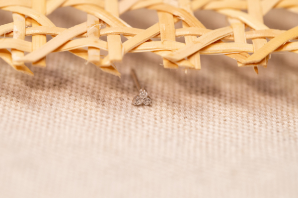 Boucle d'oreille Trio Diamant de Diamantissimo