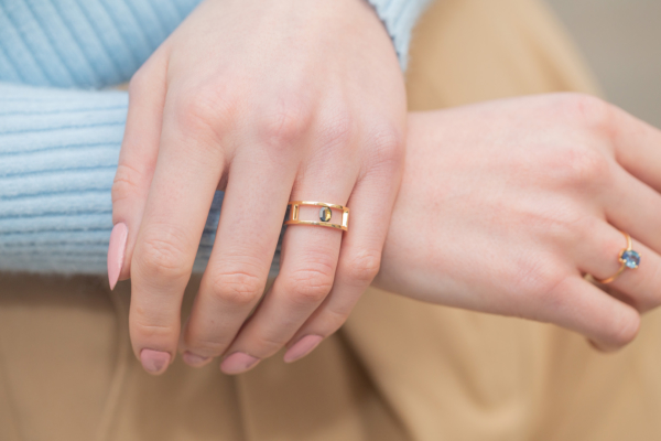Bague Phénomène Saphir Bicolore de Studio 28