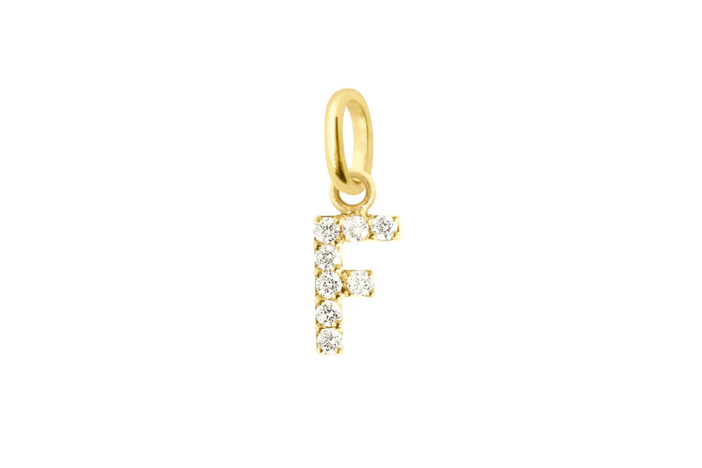 Pendentif lucky lettre de Gigi Clozeau