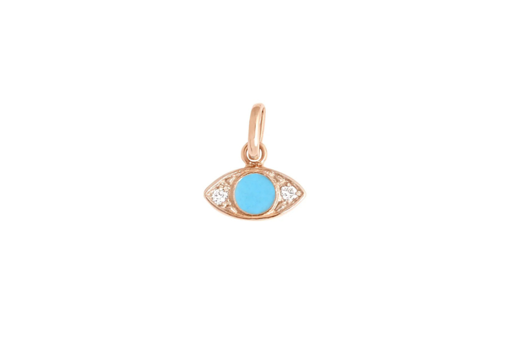 Pendentif eye diamants de Gigi Clozeau