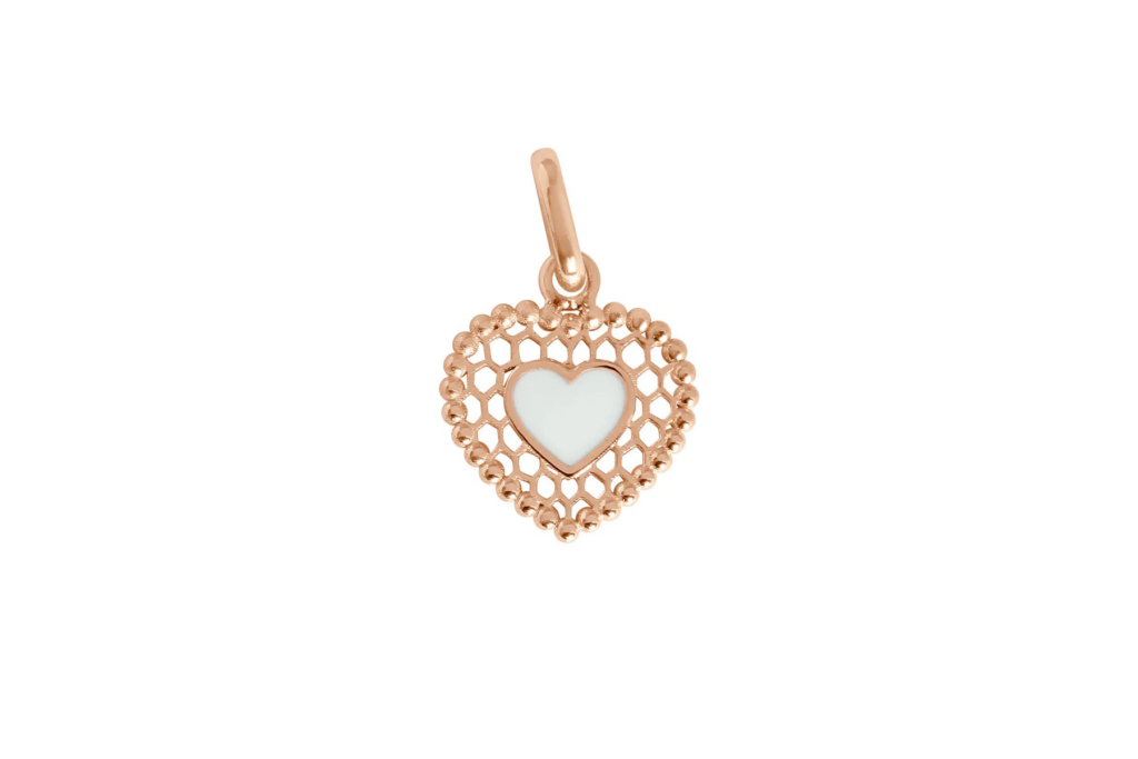 Pendentif coeur dentelle de Gigi Clozeau
