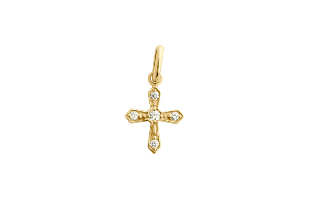 Pendentif croix vintage de Gigi Clozeau