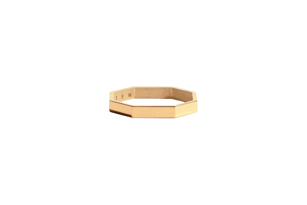 Bague Octogone Simple de JEM
