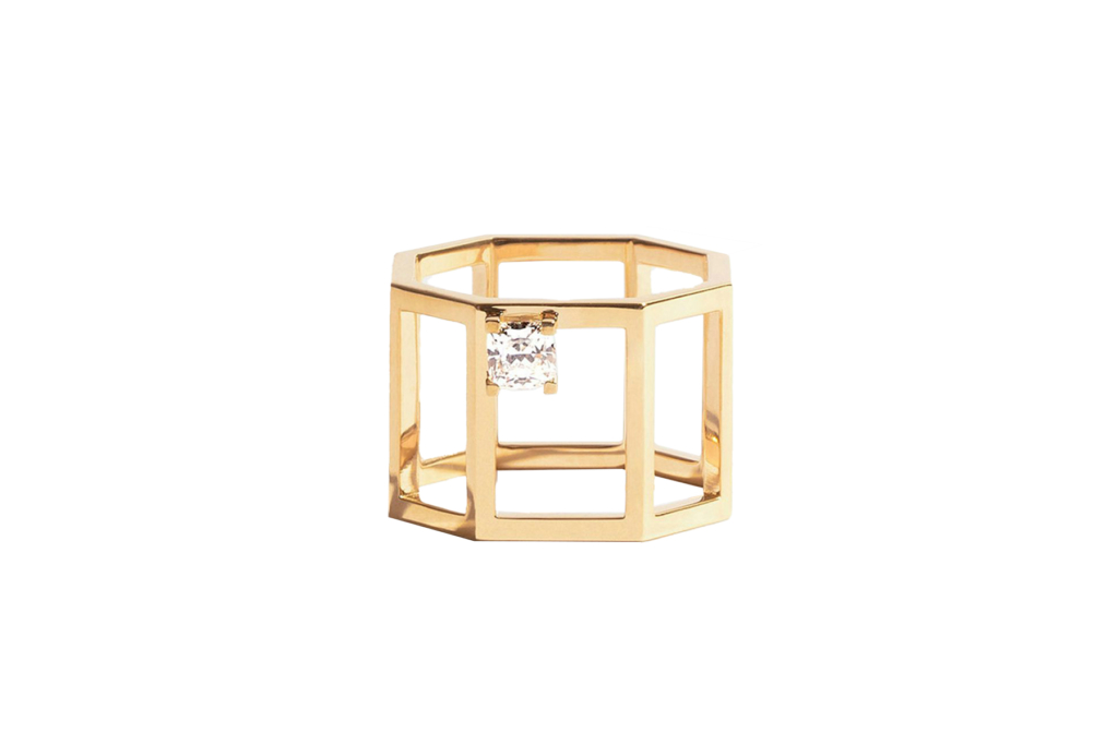 Bague Octogone Diamant