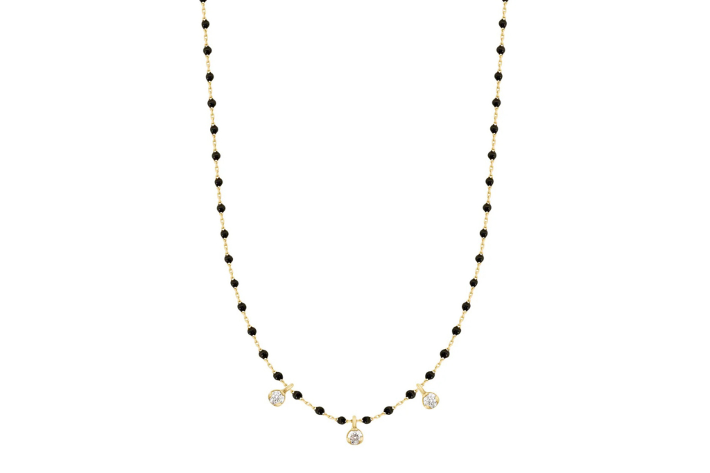 Collier mini gigi 3 diamants de Gigi clozeau