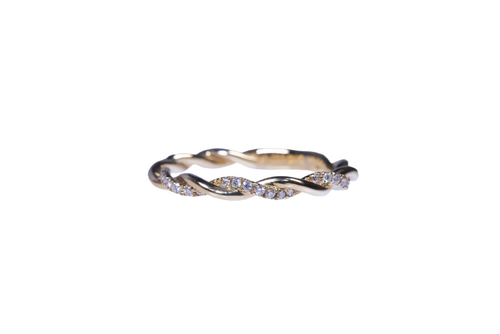 Bague Torsadé Diamants